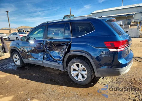 2019 Volkswagen Atlas Se z USA, uszkodzony, nr VIN 1V2WR2CA2KC576219